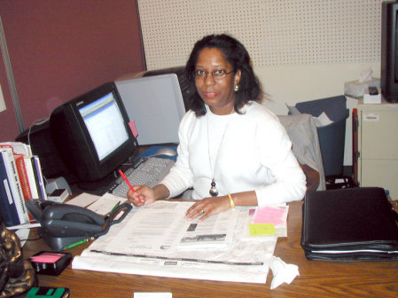 Gwen at Old Office