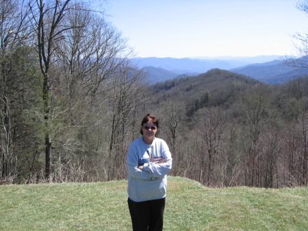 Me on a mountain in tennessee  (very Cold)