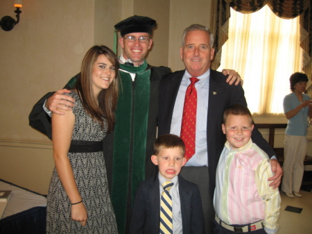 Shawn graduation from Georgetown Med. School