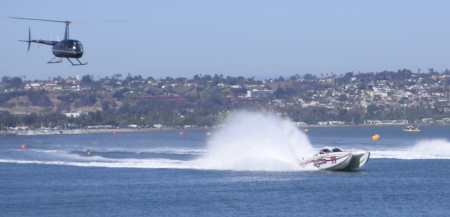 Drag Boats Mission Bay SD, CA