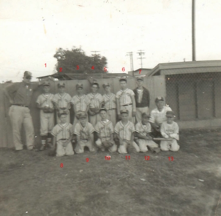 Haught Ford Little League 1957