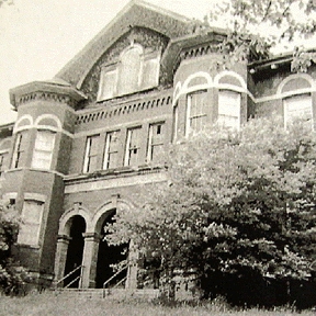 Falls Creek, PA school entrance