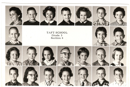 Taft School 3rd grade 1962-1963 (partial)