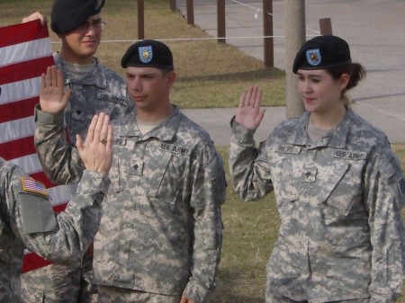 Stuart & Shariah's Swearing In Ceramony