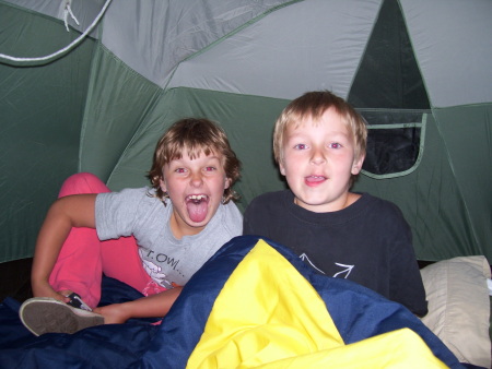 kid's camping memorial weekend 09'