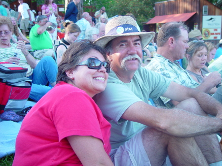 Arlene (Isidoro) and Ron Burch at Moody Blues