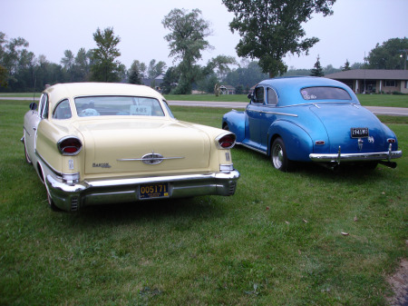 41chevy 57 olds back