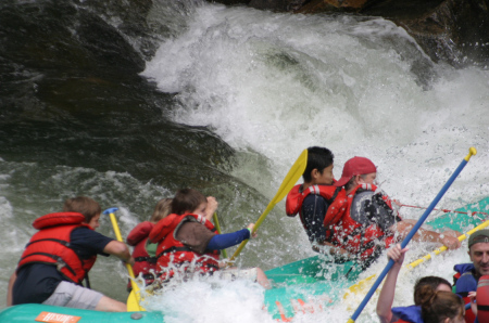 white water rafting labor day weekend