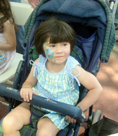 Facepainting finished product