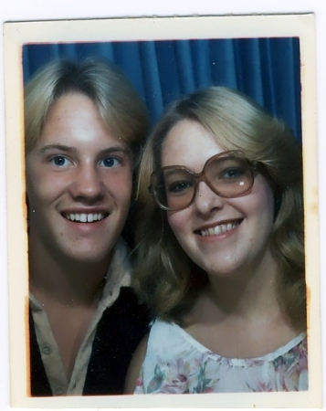 My Sister Faye and I 1981 - Montclair Mall, CA