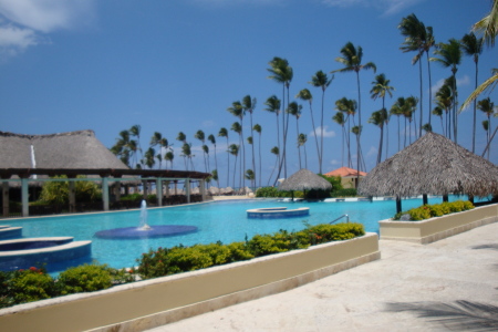 This resort in Dom Republic was perfect!  09