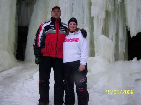 Ice cave in MI