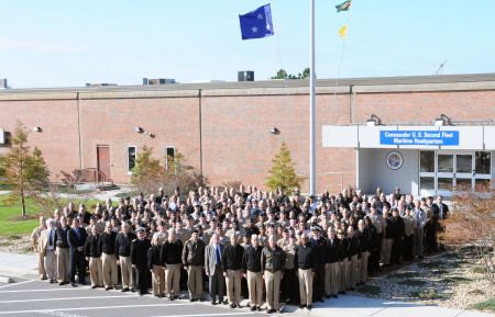 Staff of Commander, US Second Fleet