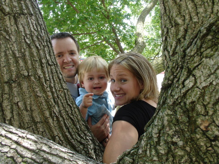 J.R., Elliot and Chesea Haynie