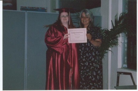 Debra graduating