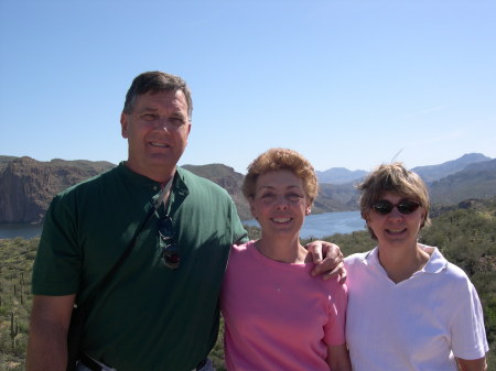 Bob, Joanne and Joannes Sister Paula, Arizona