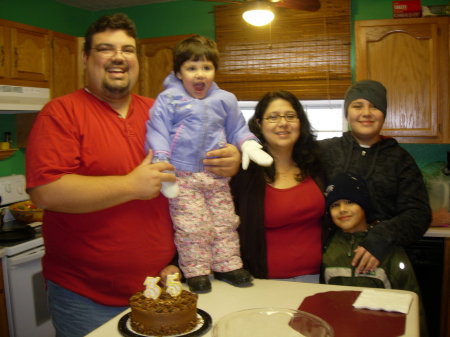 My son Joseph and his family
