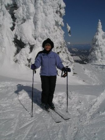 SKIING AT MT SPOKANE