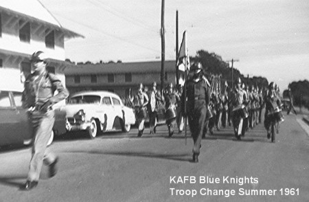 Blue Knights Troop Change Summer 1961-D