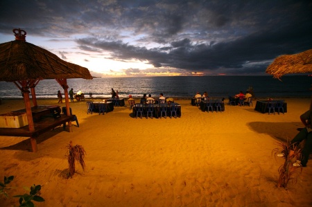 Seafood on the beach - Bali