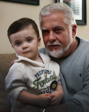 My grandson and me