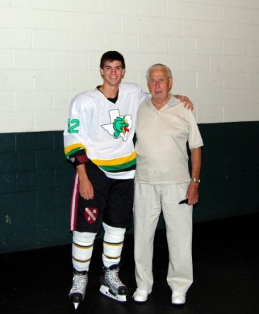 My son and his 91 year old Grandfather