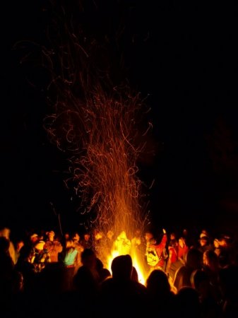 Ullr bonfire Whistler fall 2009