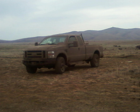 F-250 West range, Ft. Sill March 2010