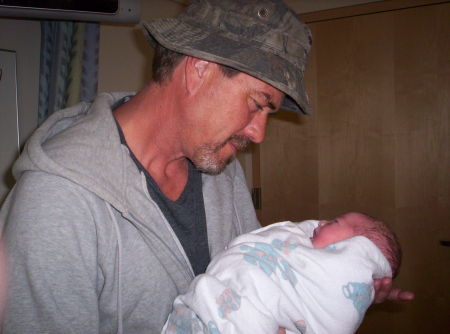 Grandpa & New Grandson Jayden