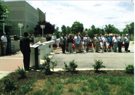 Al salutes Nam vets at wreath laying ceremony