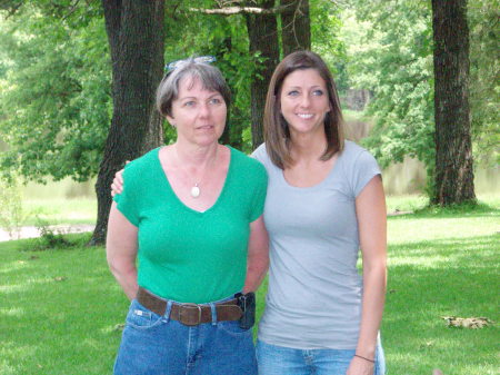 Patty and Katie (middle daughter)