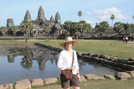 Angkor with Heather