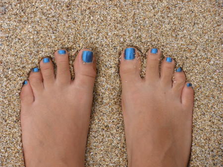 Blue Toes