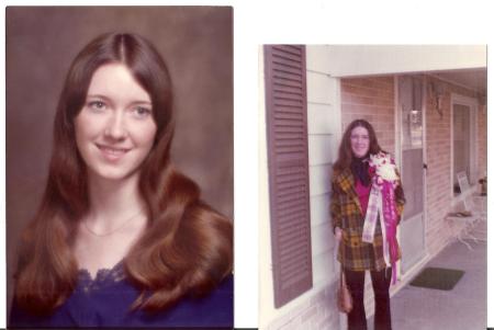 Senior picture 1977 and homecoming 1976