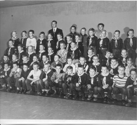 North Highlands Cub Scout group 1952 or 53