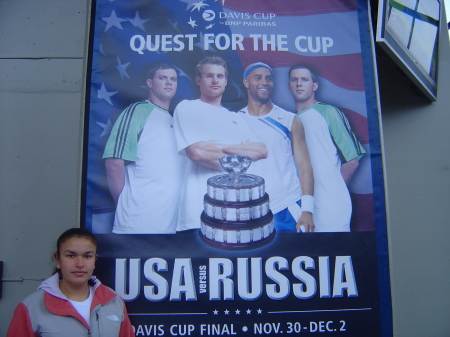 US Davis Cup Finals--US vs Russia