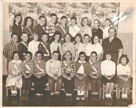 Cabell School 6th grade class 1959-60