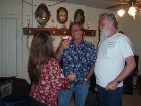 Bill Burris his wife and Gary Wallen