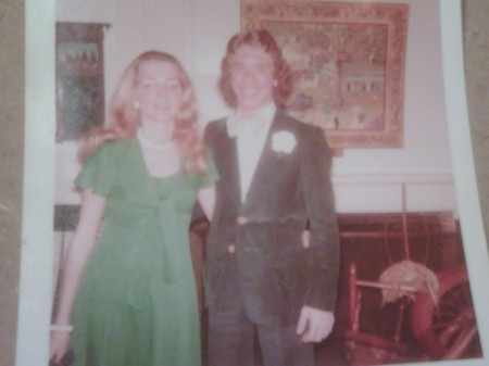Glen Babcock & Carolyn Gunn Cody Jr. Prom 1973