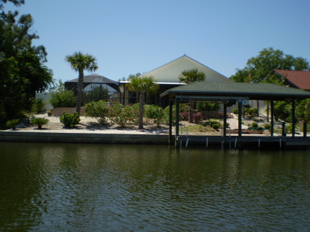 Florida house from the boat