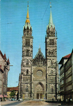 St. Laurence Church in Nurnberg, Germany