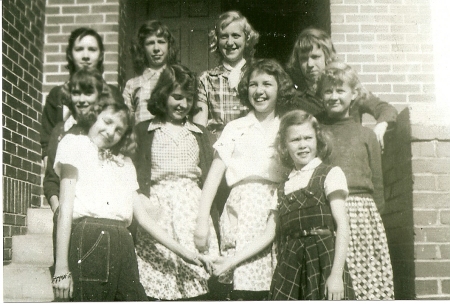 our class of girls 1953 -54.