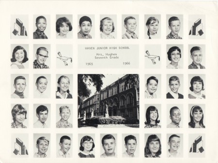 Class photo from 1965/66