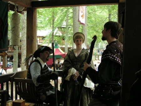 My family and I at Renn Faire