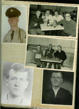 Jesse Stuart's album, My life and travels, in Army