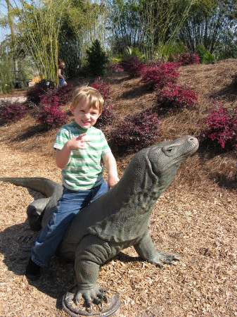 Blake at the Jacksonville zoo