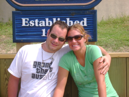 Gabriel and Sara Oak Island, NC 2008