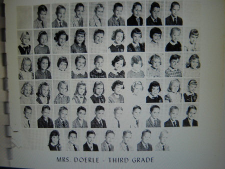 Mrs. Doerle-3rd grade, taken 1961