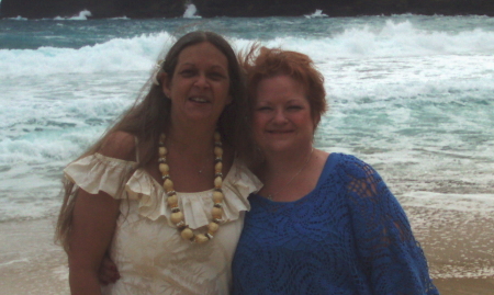 Lori and I in Hawaii!