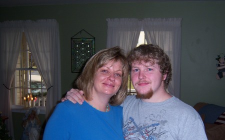 My son and me - Nov 2008